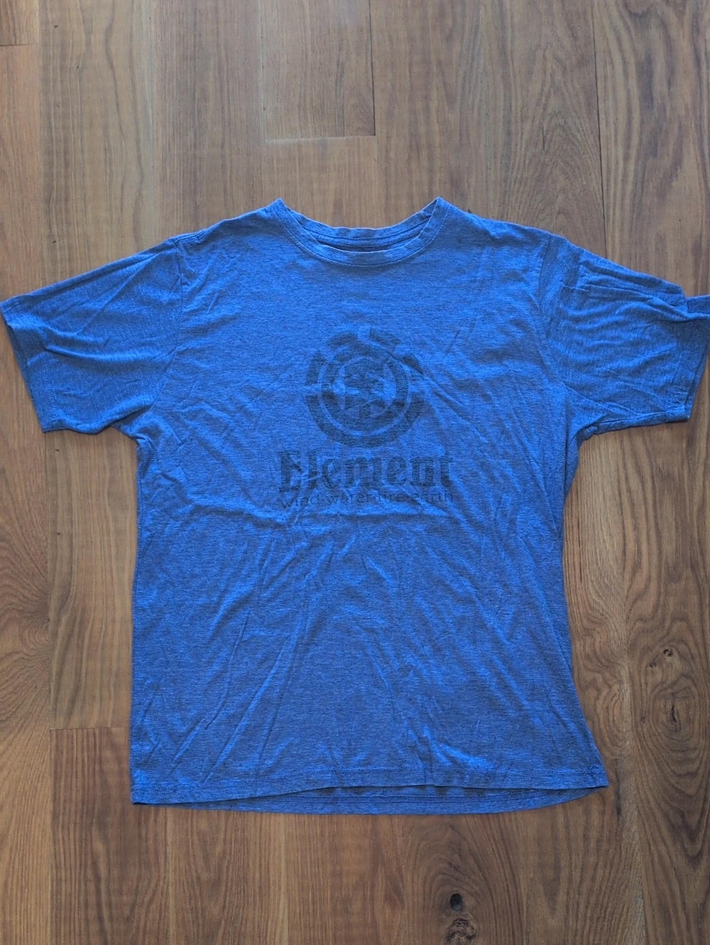 Element blue Graphic Crewneck T-Shirt for Men